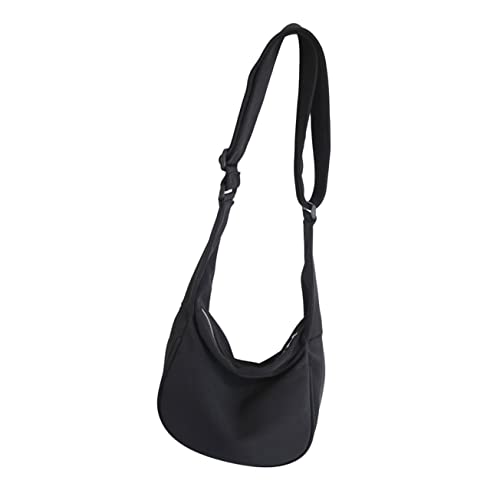 DIKACA Große Nylon Schultertasche Damen Umhängetasche Leichtes Vielseitiges Design mit Großer Kapazität für Reisen Alltag und Shopping Praktische Handytasche Modische Freizeit Tasche von DIKACA
