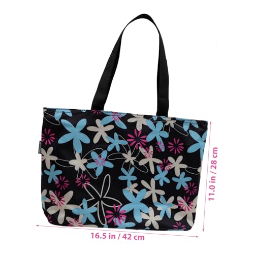 DIKACA Große wasserdichte Oxford Reisetasche Damen Handtasche mit Hoher Strapazierfähigkeit und Vielseitiger Nutzung für Alltag Arbeit und Freizeit von DIKACA