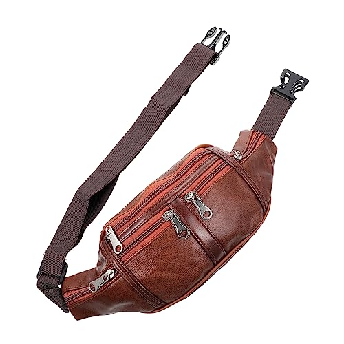 DIKACA Herren Gürteltasche Riementasche Hüfte wasserdichte Hüfttasche Bauchtasche zum joggen Taillengürtel für Männer umhängetasche Speicherhalter Sport-Gürteltasche Münze von DIKACA