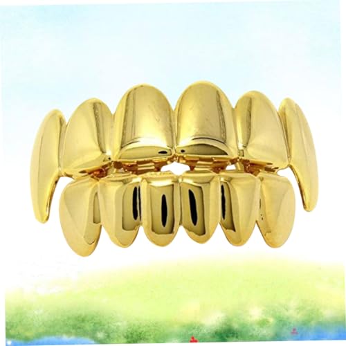 DIKACA Hip Hop Zahnschmuck Set Glänzend und Bottom Set für Kostümpartys Fotoshootings und Alltag Einfach Anzuwenden Stylisches Zubehör für Hip Hop Fans von DIKACA