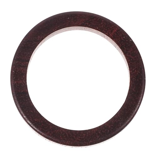 DIKACA Holzring Vintage Holz Fingerring Schmuck Retro Design Unisex Bequem Langlebig Modisch für Damen und Herren Geeignet von DIKACA