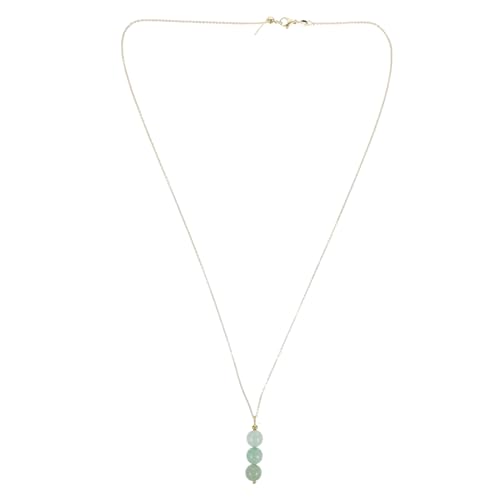 DIKACA Kristallkette Damen Schmuck Anhänger Wasserstein Perlen DIY Halskette für Frauen Leichter Schmuck Modisch Sicher und Vielseitig Geeignet von DIKACA