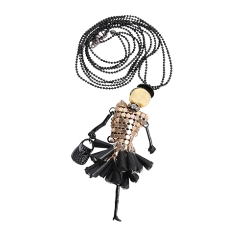 DIKACA Lange Cartoon Halskette für Damen mit Pendant Witzige und Kette Gelb für Partys Reisen und Festivals DIKACA Lange Cartoon Halskette für Damen mit Pendant Witzige und Kette Gelb für Partys Reisen und Festivals von DIKACA