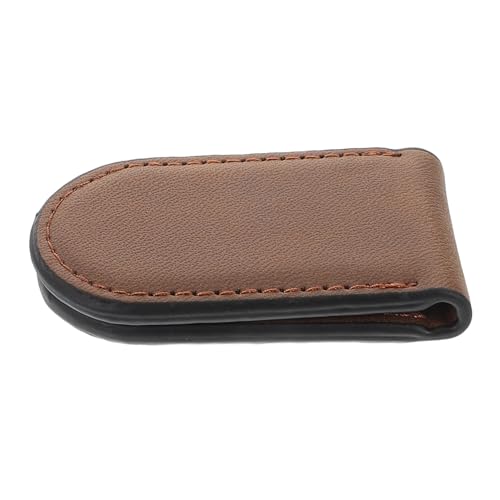 DIKACA Magnetische Geldklammer aus Langlebigem PU Material Schlanker Herren Geldclip mit Multifunktionalem Design für Scheine und Karten Leichter Minimalistischer Portemonnaie Ersatz für von DIKACA