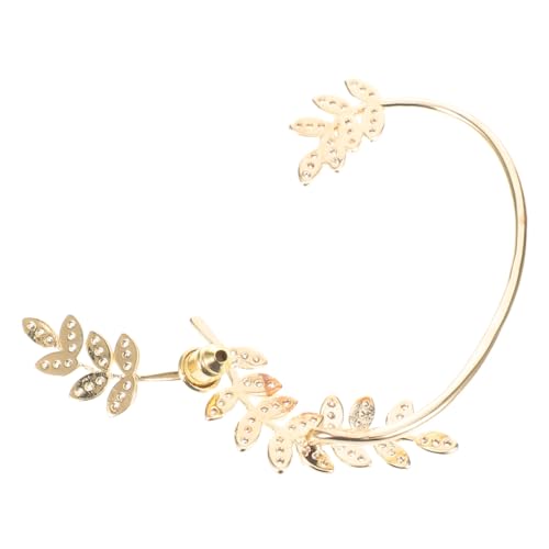DIKACA Modische Goldfarbene mit Funkelnden Zirkonia Leichter Metall-cuff für Damen Abnehmbarer Rechter Ohrstecker Eleganter Ohrschmuck für Hochzeit und Alltag DIKACA Modische Goldfarbene mit Funkelnden Zirkonia Leichter Metall-cuff für Damen Abnehmbarer Rechter Ohrstecker Eleganter Ohrschmuck für Hochzeit und Alltag von DIKACA