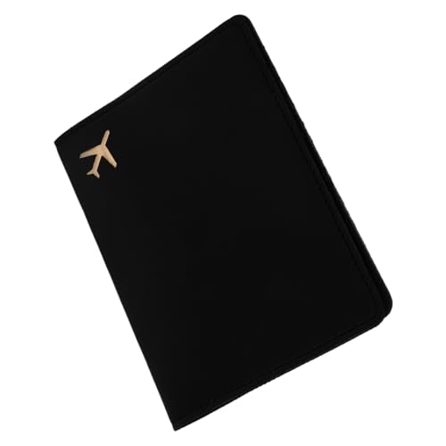 DIKACA Reisepasshülle aus PU Multifunktionaler Passport Holder mit Kartenfächern Schützend und Langlebig Praktischer Reisebegleiter für Herren und Damen für Pass und Führerschein von DIKACA