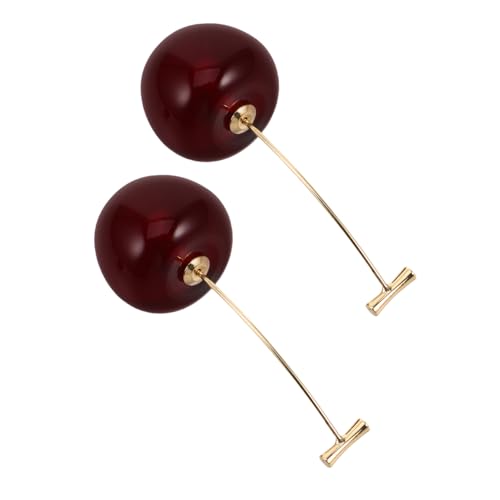 DIKACA Retro Kirschen Ohrringe Damen Leicht Lange Dangle Ohrschmuck Verspieltes Frucht Design Komfortables Kupfer Schmuck Für Alltag Party DIKACA Retro Kirschen Ohrringe Damen Leicht Lange Dangle Ohrschmuck Verspieltes Frucht Design Komfortables Kupfer Schmuck Für Alltag Party von DIKACA