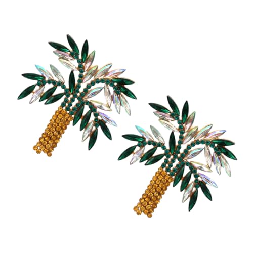 DIKACA Rhinestone Ohrstecker mit Kokospalmen motiv Modische Baum ohrringe Auffällige Strass accessoires für Feiertage und Alltag Langlebig und Angenehm DIKACA Rhinestone Ohrstecker mit Kokospalmen motiv Modische Baum ohrringe Auffällige Strass accessoires für Feiertage und Alltag Langlebig und Angenehm von DIKACA