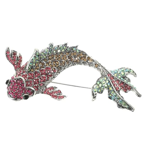 DIKACA Rote Koi Brosche Fisch form Schmuck Kleidung Anstecknadel Damen Elegant für Anzüge Schals Taschen Festliche Dekoration Langlebig und Vielseitig für Partys und Alltag DIKACA Rote Koi Brosche Fisch form Schmuck Kleidung Anstecknadel Damen Elegant für Anzüge Schals Taschen Festliche Dekoration Langlebig und Vielseitig für Partys und Alltag von DIKACA