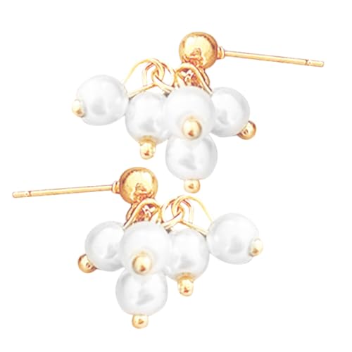 DIKACA Schlichte Perlen Ohrstecker für Damen Künstliche Perlen Hautfreundlich Leicht Modischer Ohrschmuck für Mehrere Ohrlöcher Geschenkidee Wasserfest DIKACA Schlichte Perlen Ohrstecker für Damen Künstliche Perlen Hautfreundlich Leicht Modischer Ohrschmuck für Mehrere Ohrlöcher Geschenkidee Wasserfest von DIKACA