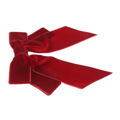 DIKACA Schlichte Samt brosche Damen Anstecknadel Schleifen design Vielseitig Tragbar als Fliege und Brosche für Hemden und Kostüme in Weinrot mit Kunstvoller Verarbeitung DIKACA Schlichte Samt brosche Damen Anstecknadel Schleifen design Vielseitig Tragbar als Fliege und Brosche für Hemden und Kostüme in Weinrot mit Kunstvoller Verarbeitung von DIKACA