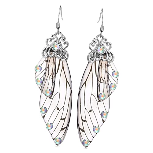DIKACA Schmetterlingsflügel Ohrringe Damen Lange Hängende Ohrhänger Leicht Elegant Für Alltag Party Hochzeit Für Freundin Mutter Valentinstag Weihnachten DIKACA Schmetterlingsflügel Ohrringe Damen Lange Hängende Ohrhänger Leicht Elegant Für Alltag Party Hochzeit Für Freundin Mutter Valentinstag Weihnachten von DIKACA