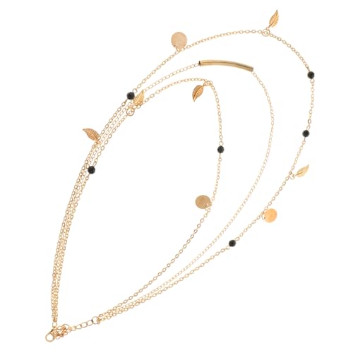 DIKACA Schwarze Perlen Kette mit Alloy Anhänger Modische Mehrlagige Halskette für Damen Feine Verarbeitung Vielseitiger Schmuck für Party Alltag und Geschenk DIKACA Schwarze Perlen Kette mit Alloy Anhänger Modische Mehrlagige Halskette für Damen Feine Verarbeitung Vielseitiger Schmuck für Party Alltag und Geschenk von DIKACA