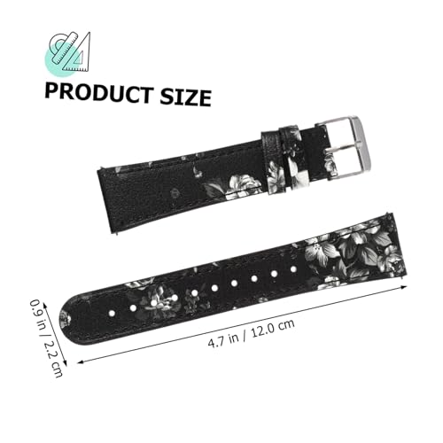 DIKACA Smartwatch Armband PU Band Verstellbar Passend für Galaxy Elegantes Armband Komfortabel Vielseitig für Damen Herren von DIKACA