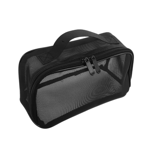 DIKACA Stylische Transparente Tasche mit Strapazierfähigem Tragegriff Wasserabweisend für Frauen für Unterwegs Alltag von DIKACA