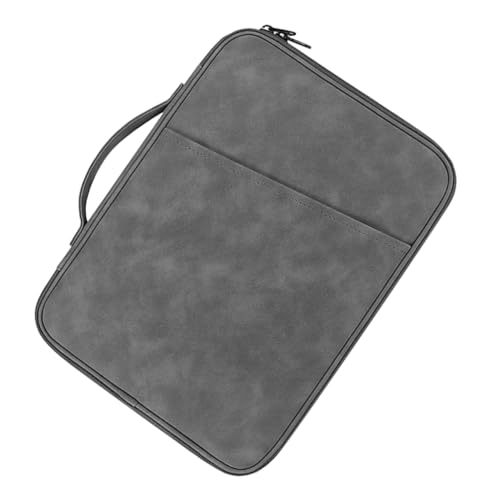 DIKACA Tablet-Tasche Laptop-umhängetasche Damen Laptop-Aufbewahrungstasche Laptoptasche Computergehäuse Leichte Tragetasche Robuste Computertasche Schaffell Rechner Reisen Tablette von DIKACA