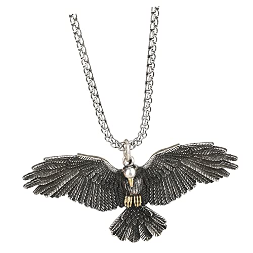DIKACA Titanstahl Halskette für Herren mit Anhänger Punk Vintage Design Leichte Langlebige Kette Symbolisiert und Stärke Modischer Schmuck für Geburtstag und Alltag DIKACA Titanstahl Halskette für Herren mit Anhänger Punk Vintage Design Leichte Langlebige Kette Symbolisiert und Stärke Modischer Schmuck für Geburtstag und Alltag von DIKACA