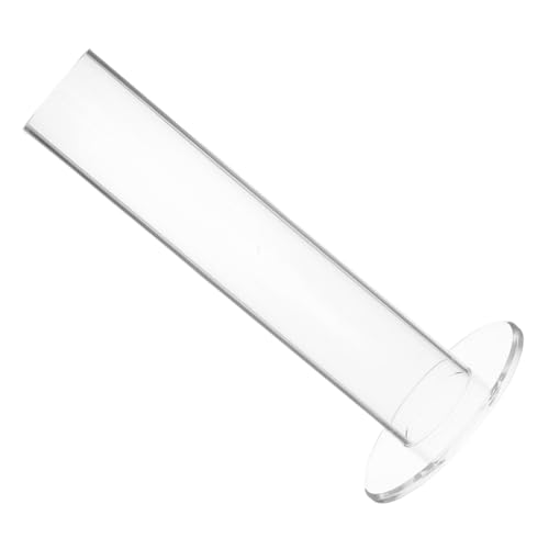 DIKACA Transparenter Acryl Scrunchie Halter Ständer Haarschonende Haargummi Aufbewahrung für Mädchen Multifunktionaler Haarband Organizer Schmuckhalter und Armband Display Stabil und von DIKACA