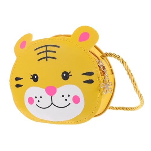 DIKACA Umhängetasche Pu Kunststoff Cartoon Design Leichte Single shoulder Bag für Jungen Mädchen Große Kapazität Modisch und Langlebig als Aufbewahrungstasche und Accessoire von DIKACA