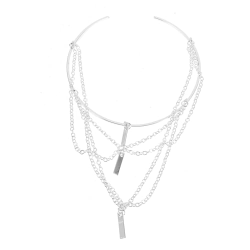 DIKACA Verstellbarer Offener Armreif Damen Metallkette Minimalistisch Leicht Oberarm Armband Modisch Trendiges Schmuckstück Geschenkidee von DIKACA