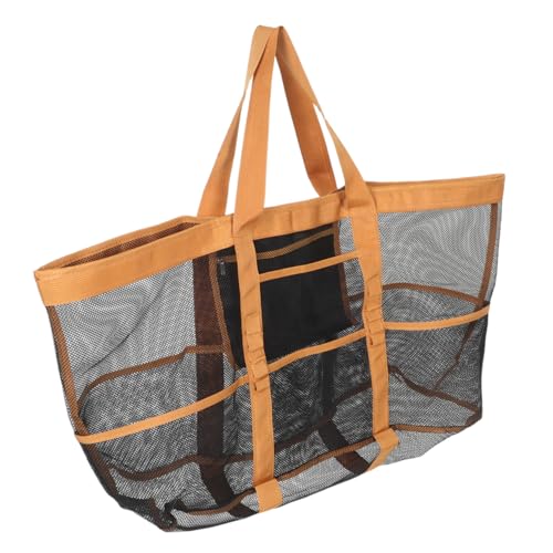 DIKACA Wasserdichte Strandtasche mit Reißverschlusstasche Große Kapazität Sanddichtes Organizer Familienurlaub Outdoor Pool Handtasche für Schwimmbekleidung Leichter Langlebiger von DIKACA