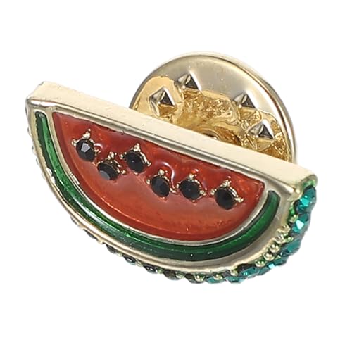 DIKACA Wassermelonen Anstecknadel Mini Cartoon Brosche Japanischer Stil Sommer Hawaii Party Revers Schmuck für Kleidung Taschen und Accessoires von DIKACA