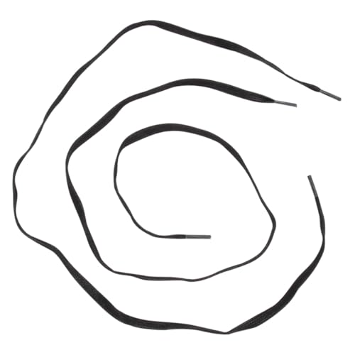 DIKACA Waxed Baumwoll Schnürsenkel Flach Wasserabweisend Reißfest für Sneakers Sportschuhe Freizeit Herren Damen Langlebige Gewachste Schuhbänder Kompatibel mit Allen Freizeitschuhen von DIKACA