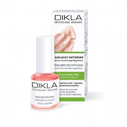 DIKLA Nagelhautentferner 10ml - mit hochwertigen Inhaltsstoffe aus der Natur - Die sanfte Methode, um Nagelhaut zu entfernen von DIKLA