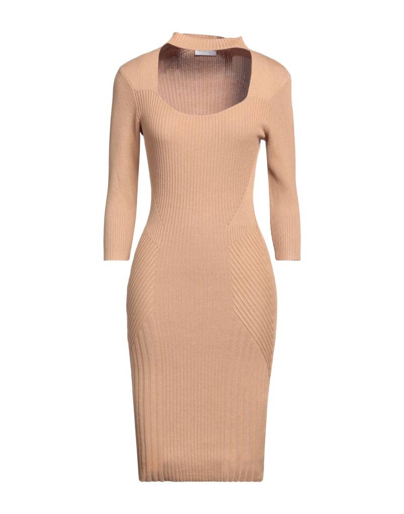 DIKTAT Midi-kleid Damen Kamel von DIKTAT