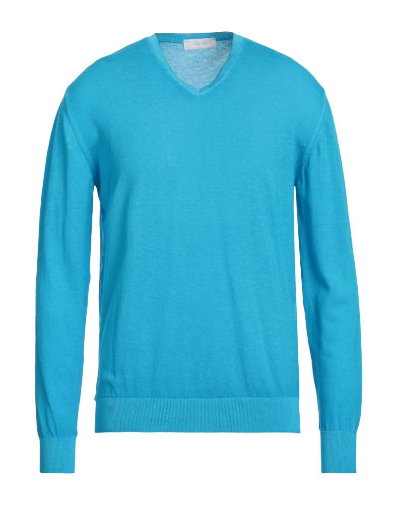 DIKTAT Pullover Herren Azurblau von DIKTAT