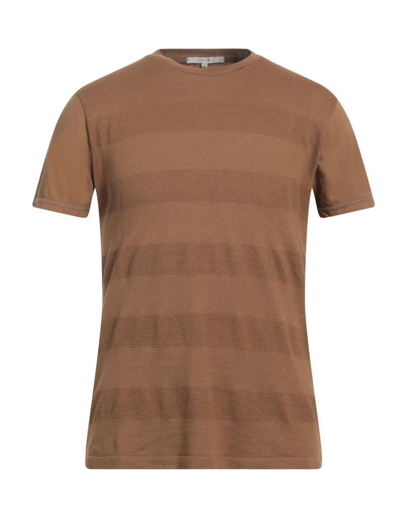 DIKTAT Pullover Herren Kamel von DIKTAT