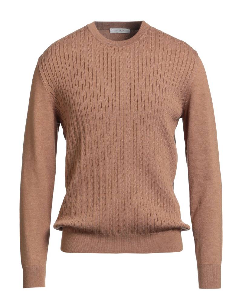 DIKTAT Pullover Herren Kamel von DIKTAT