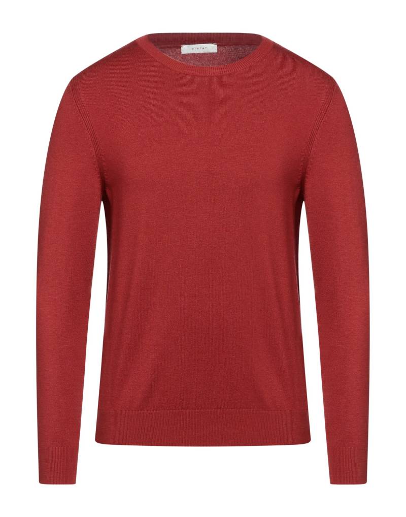 DIKTAT Pullover Herren Ziegelrot von DIKTAT