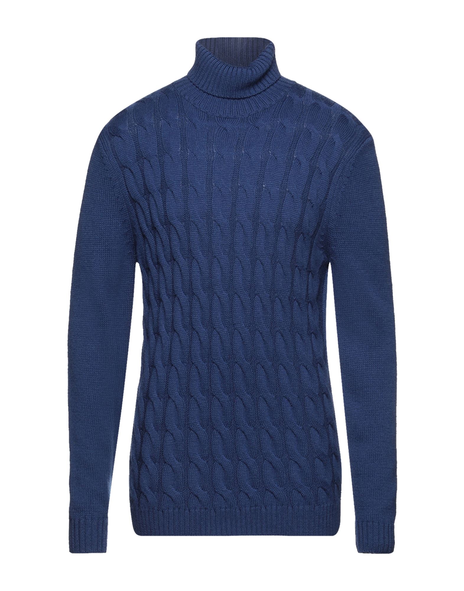 DIKTAT Rollkragenpullover Herren Blau DIKTAT Rollkragenpullover Herren Blau von DIKTAT