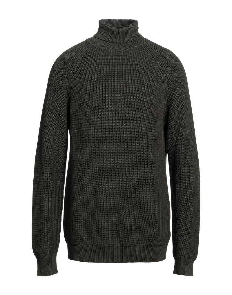 DIKTAT Rollkragenpullover Herren Dunkelgrün von DIKTAT