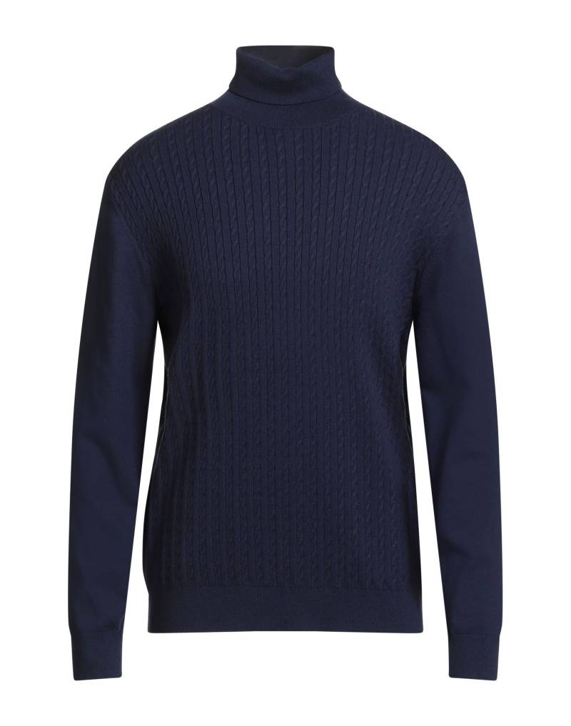 DIKTAT Rollkragenpullover Herren Marineblau von DIKTAT
