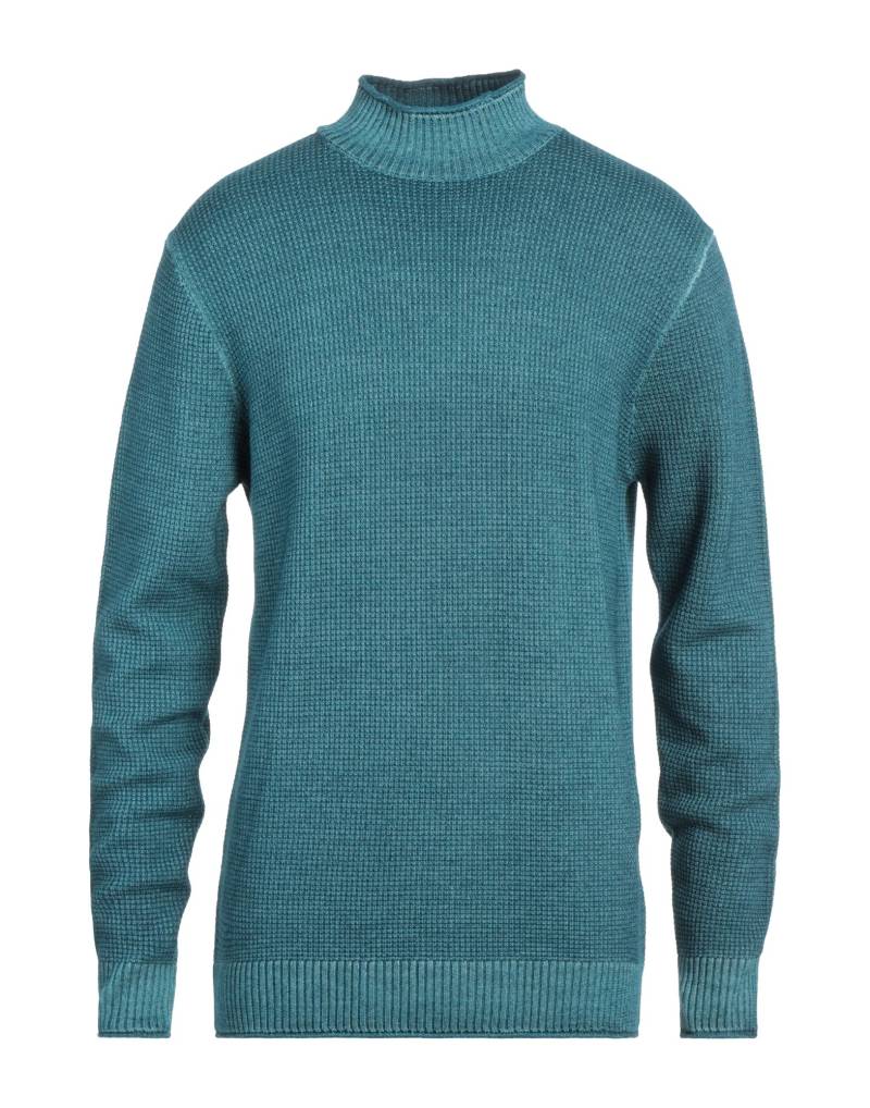 DIKTAT Rollkragenpullover Herren Aquamarin von DIKTAT