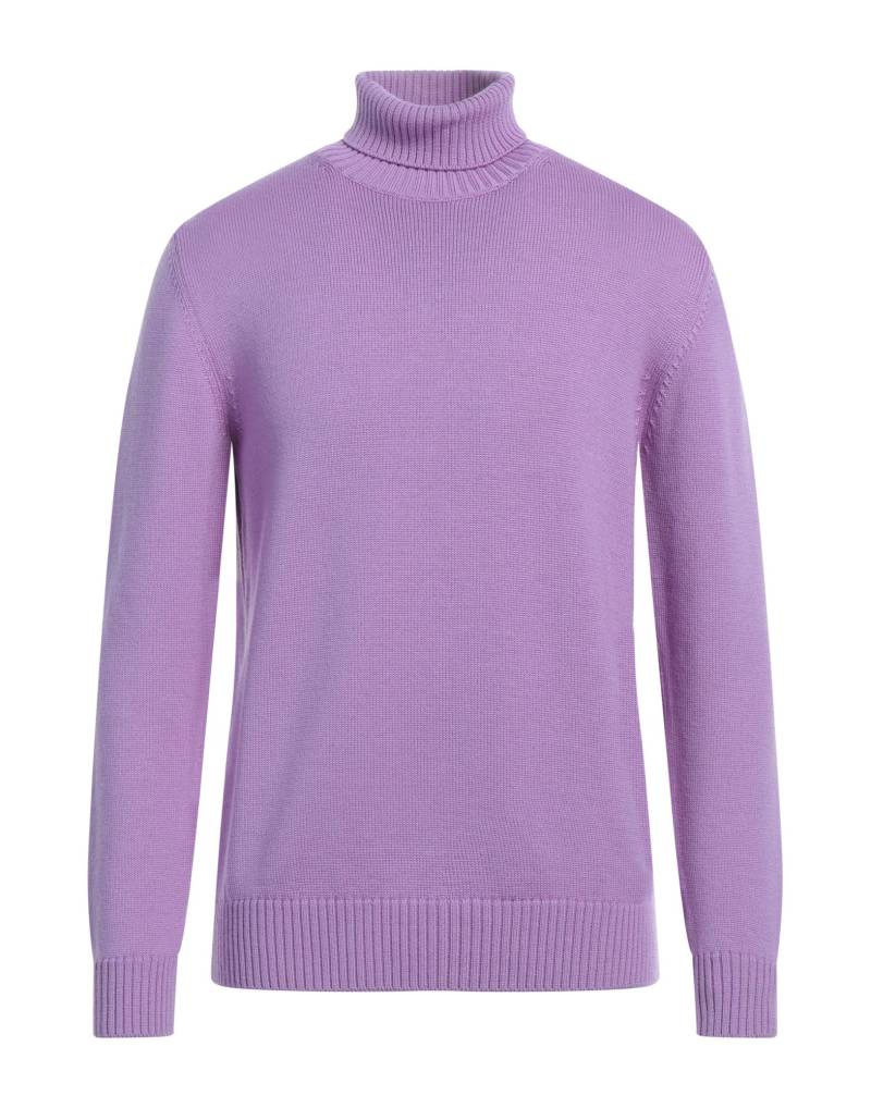 DIKTAT Rollkragenpullover Herren Violett von DIKTAT