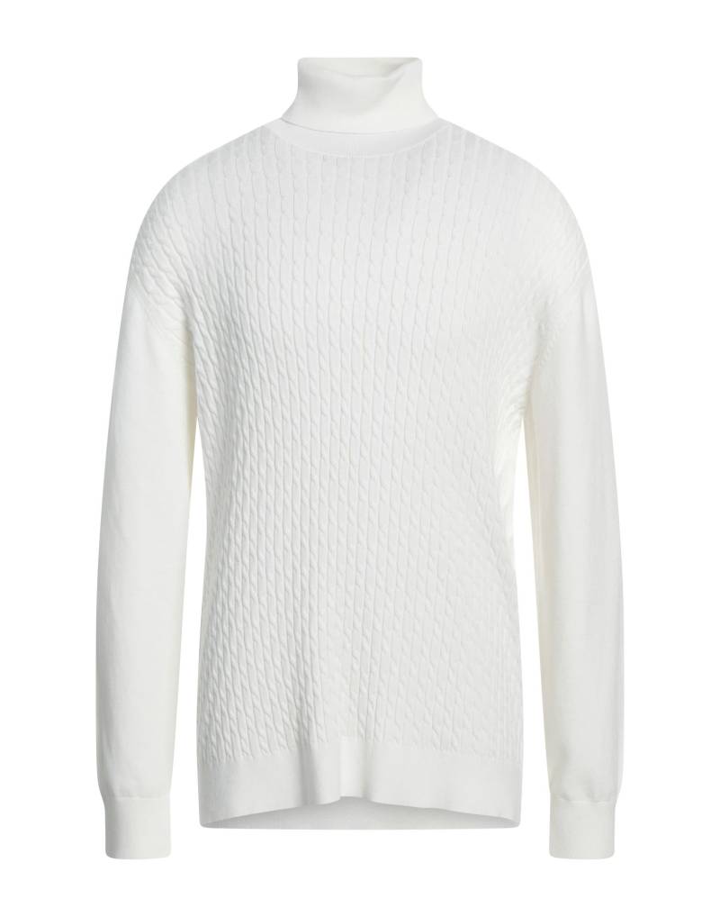 DIKTAT Rollkragenpullover Herren Weiß von DIKTAT