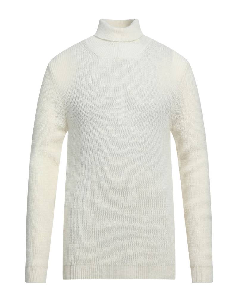 DIKTAT Rollkragenpullover Herren Weiß von DIKTAT