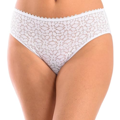 DIM Spitzenhöschen mit Innenfutter 00DFW Damen von DIM