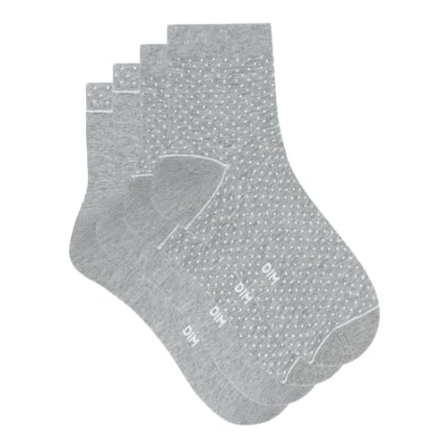 Dim Socken Damen Good Fancy x2 Hellgrau Einheitsgröße von Dim