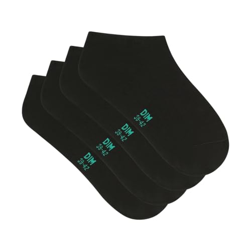 Dim 2er Pack Good Herrensocken Herren, Schwarz, 43-46 von DIM