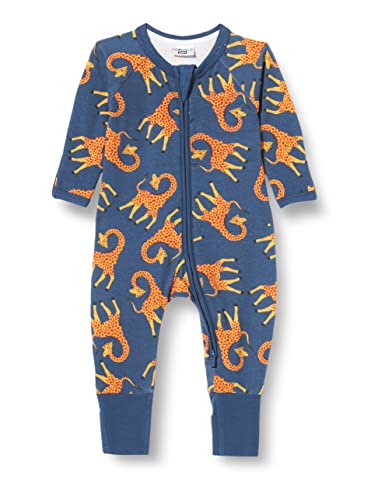 Dim Baby Pyjama Schlafanzug Mit Zwei-Wege-Reißverschluss Aus Stretch-Baumwolle Baby x1 Multicolor 12M von DIM