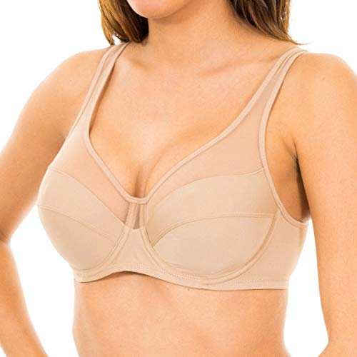 Dim Bh Bügel-Bh Generous Classique Damen x1, Beige, 70B von DIM