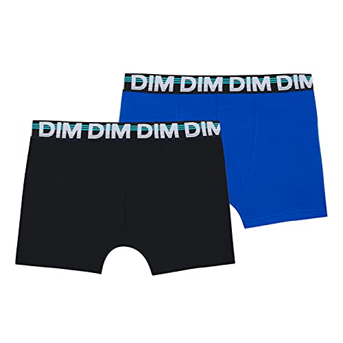 Dim Boxershorts Klassich Stretch Baumwolle Ecodim Junge x2, Multicolor, 8 Years von DIM