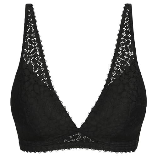 Dim BH Daily Spitze Triangel-BH ohne Bügel Women x1 Schwarz 75C von DIM