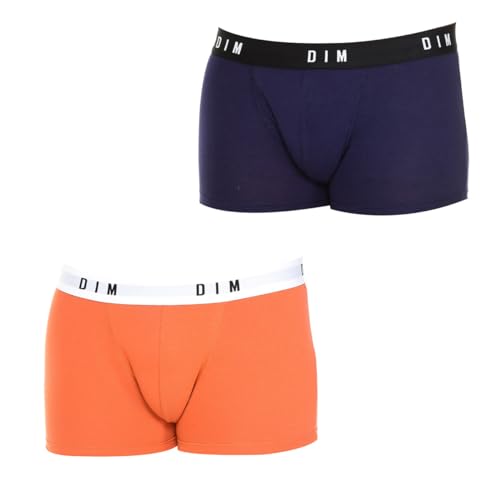 DIM Pack-2 Boxershorts Originals Cotton Streech D0ARL Herren elastisch und modernes Design von DIM
