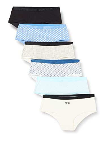 Dim Hipster Les Pockets Baumwolle Multipack Damen x6 Multicolor 34/36 von Dim