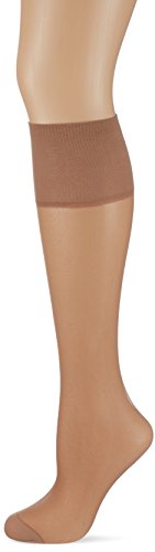 Dim Kniestrümpfe Mes Essentiels De Dim Weich Damen x3, Beige, One Size von DIM